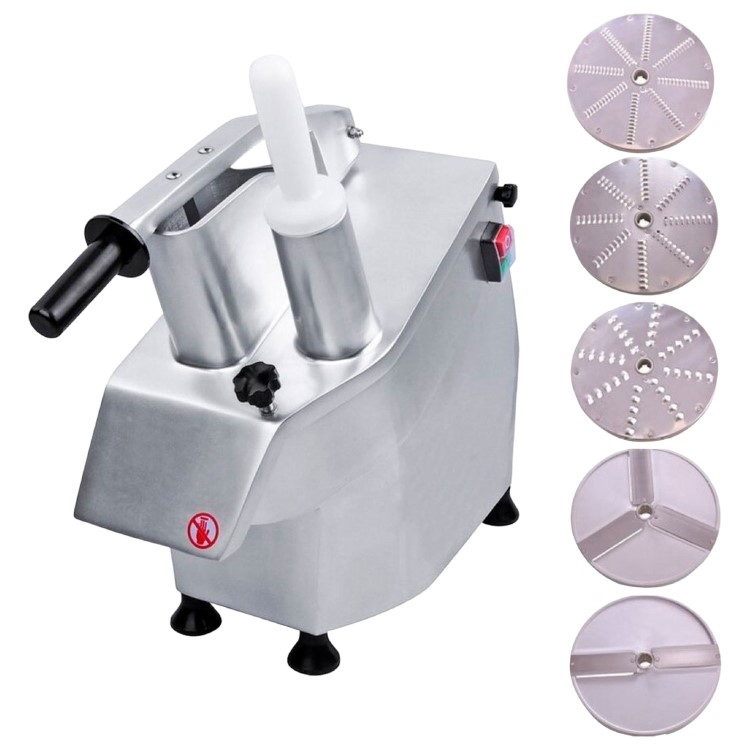 Hamoki HLC-300 Veg Prep Machine With 5 Free Discs Included. Up to 300kg/hr Output 13 amp