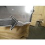 GRADE A3 - Heavy cosmetic damage - Baumatic BSB11SS 110 cm Splashback - Stainless Steel