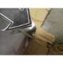 GRADE A3 - Heavy cosmetic damage - Baumatic BSB11SS 110 cm Splashback - Stainless Steel