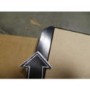 GRADE A2 - Light cosmetic damage - CDA CSB7BL 70cm Wide Splashback Black