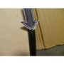 GRADE A2 - Light cosmetic damage - CDA CSB7BL 70cm Wide Splashback Black