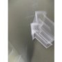 GRADE A2 - Light cosmetic damage - Haier A2FE735CXJ 191x60cm Frost Free Freestanding Fridge Freezer With MyZone - Stainless Steel