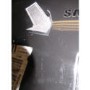 GRADE A3 - Heavy cosmetic damage - Samsung RZ28H6150BC Gloss Black Freestanding Freezer