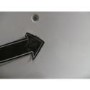 GRADE A3 - Moderate cosmetic damage - ElectriQ eIQCHVISWH60 60cm Conventional Cooker Hood White