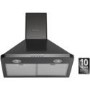 Hotpoint HHP65CMBK Classic 60cm Chimney Cooker Hood Black