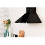 Hotpoint HHP65CMBK Classic 60cm Chimney Cooker Hood Black