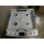 GRADE A3 - Heavy cosmetic damage - Zanussi ZCG63200WA White 60cm Double Oven Gas Cooker