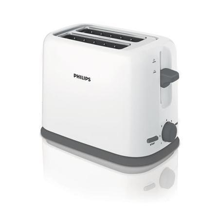 Philips HD2566/10 COMPACT 2 SLICE TOASTER WHITE GREY