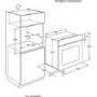 GRADE A1 - As new but box opened - AEG BP7304021M Pyroluxe Plus Multifuction Electric Built-in Single Oven - Stainless Steel