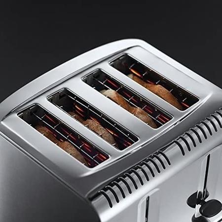 Russell Hobbs 20750 Buckingham 4 Slice Toaster - Stainless Steel