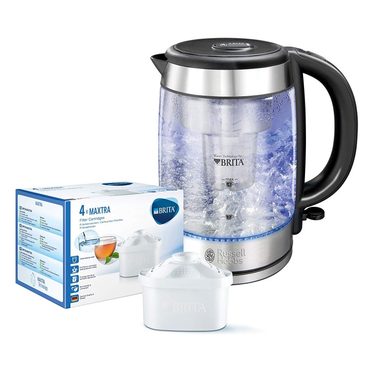 Russell Hobbs 207610 Purity Glass 1.5L Brita Kettle
