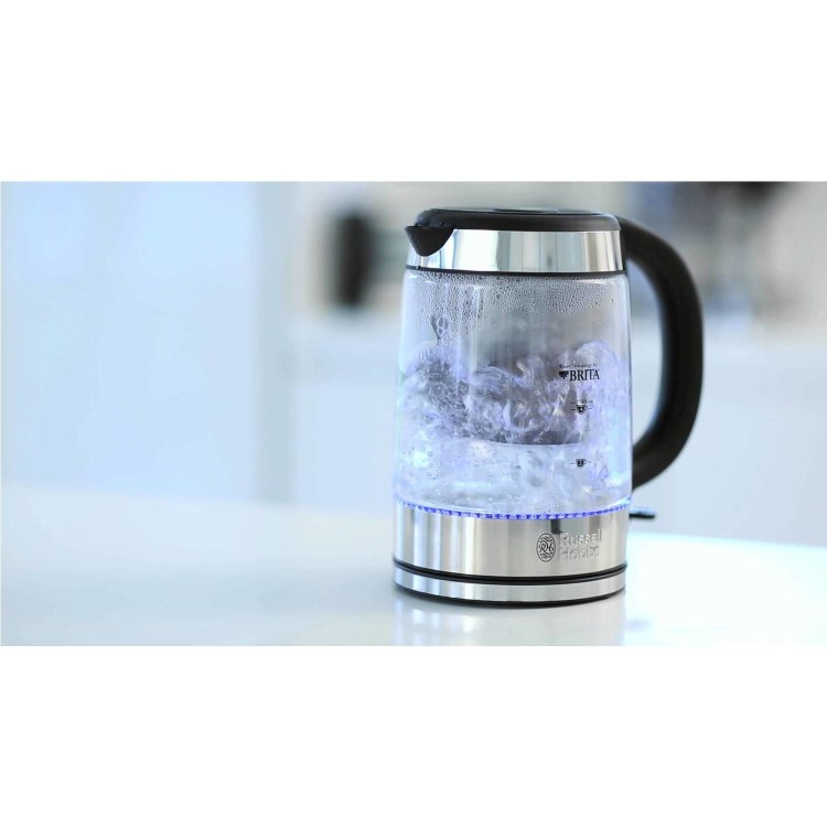 Russell Hobbs 207610 Purity Glass 1.5L Brita Kettle