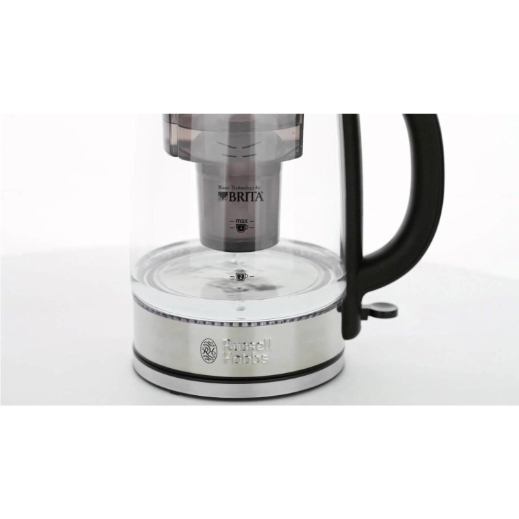 Russell Hobbs 207610 Purity Glass 1.5L Brita Kettle