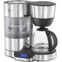 Russell Hobbs 20770 10 Cup Purity Coffee Maker with Timer - Silver/Black