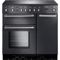 Rangemaster Toledo Induction 90cm Electric Range Cooker in Gunmetal Grey
