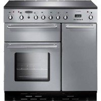 Rangemaster Toledo Induction 90cm Electric Range Cooker in Silver
