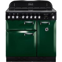 Rangemaster Elan Ceramic 90cm Electric Range Cooker in Green