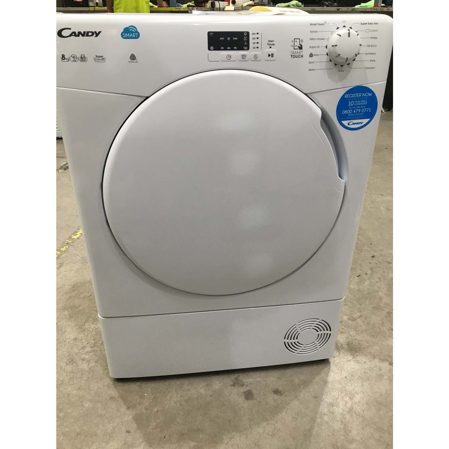 Refurbished Grade A3 Candy CS C8LF80 Freestanding Condenser 8kg