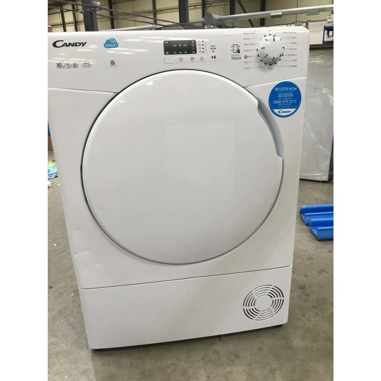 Refurbished Grade A3 - Candy CS C10LF-80 10kg Load Condenser Sensor Tumble Dryer with Smart Touch - White