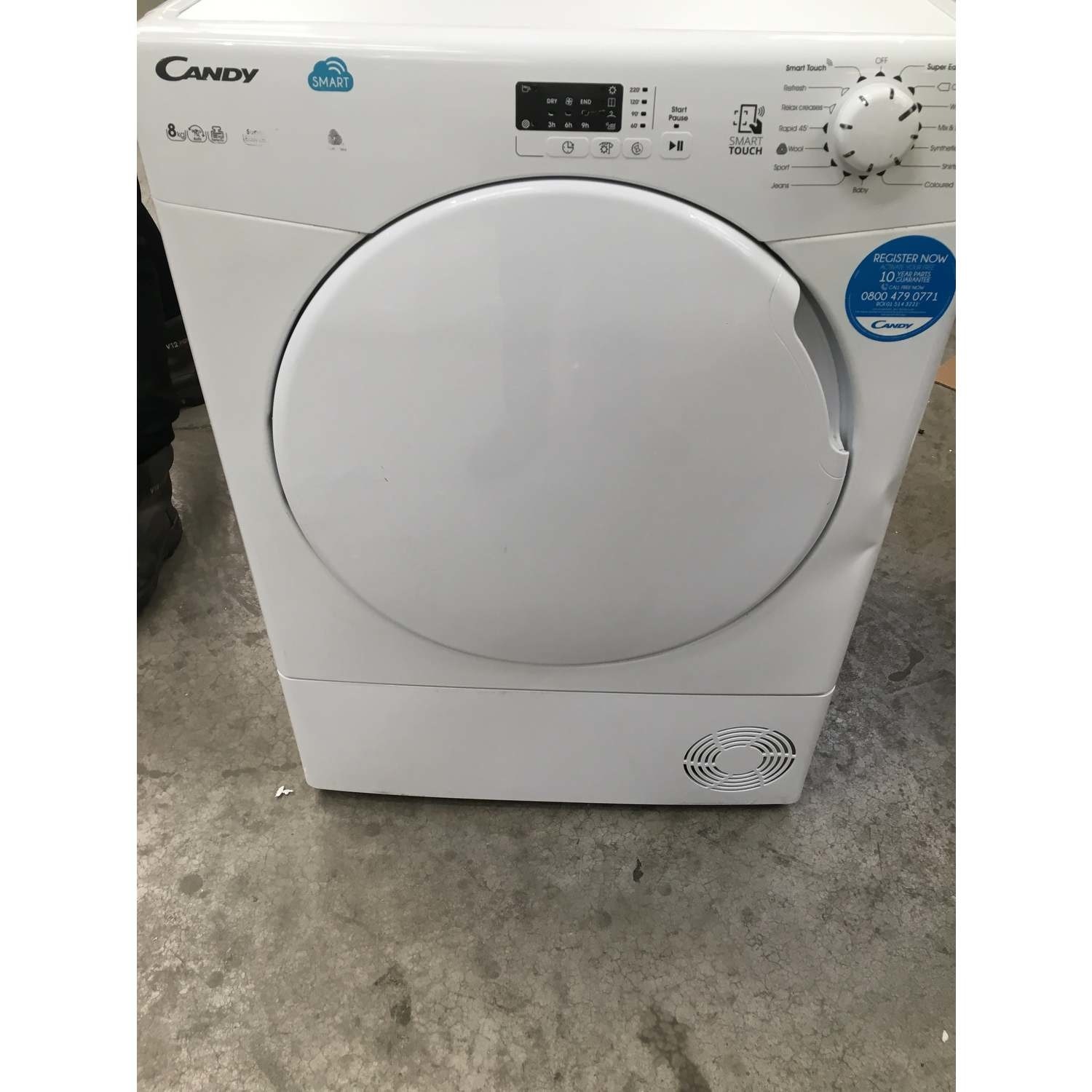 Refurbished Grade A3 Candy CS C8LF80 Freestanding Condenser 8kg