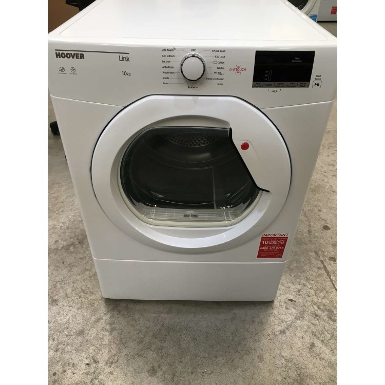 Refurbished Grade A3 - Hoover Link HLV10DG NFC 10kg Vented Tumble Dryer - White