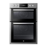 Refurbished Grade A3 - Hoover H-OVEN 300 HO9DC3E3078IN Electric Double Oven - Stainless Steel
