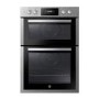 Refurbished Grade A3 - Hoover H-OVEN 300 HO9DC3E3078IN Electric Double Oven - Stainless Steel