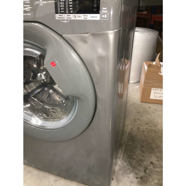 Refurbished Grade A3 - Hoover Link DHL 1682D3R-80 NFC 8 kg 1600 Spin Freestanding Washing Machine - Graphite