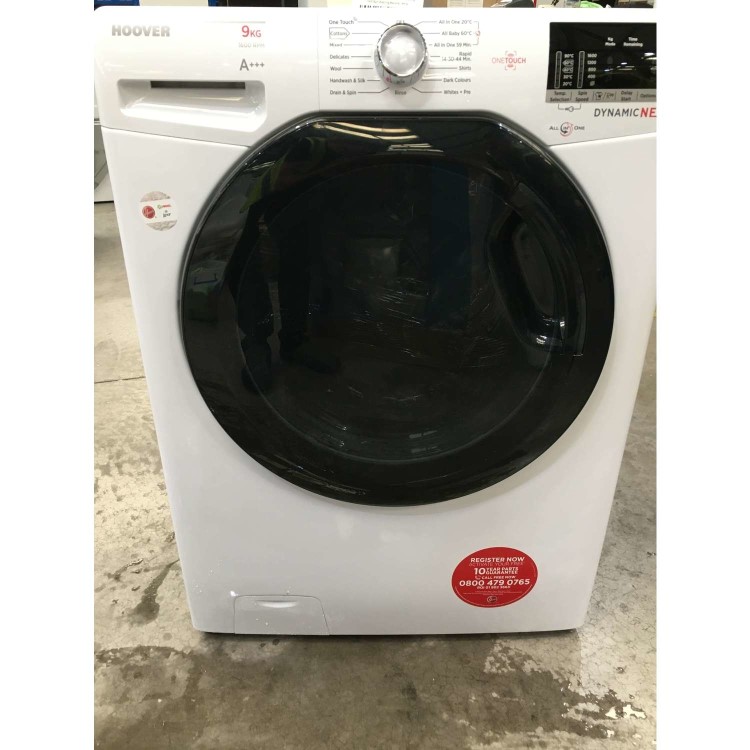 Refurbished Grade A3 - Hoover Dynamic Next DXOC 69AFN NFC 9 kg 1600rpm Washing Machine - White