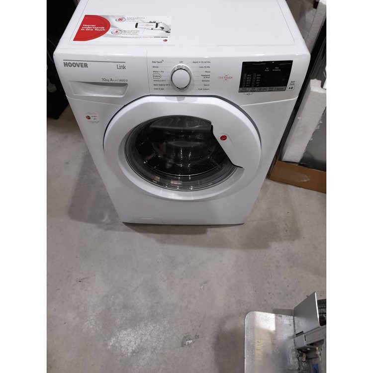 Refurbished Hoover Link DHL14102D3 Smart Freestanding 10KG 1400 Spin Washing Machine