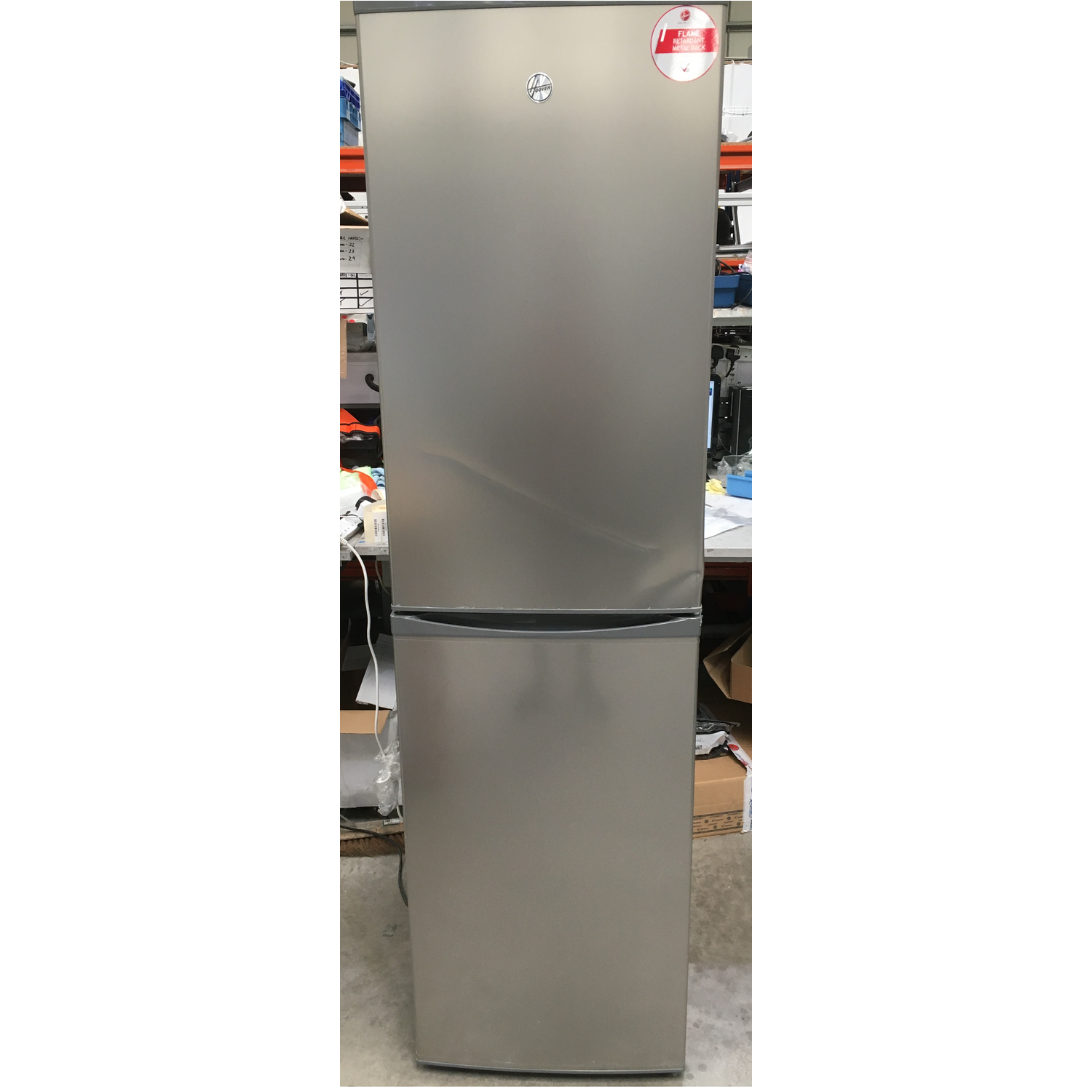 Refurbished Grade A3 Hoover HFF195XK Fridge Freezer Stainless Steel