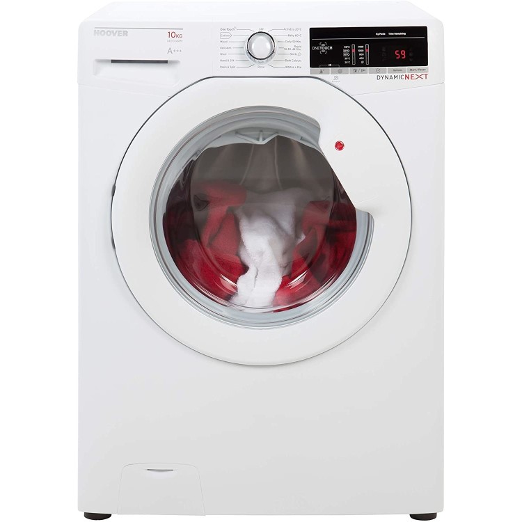 Refurbished Grade A3 - Hoover Dynamic Next DLOA4103 10KG 1400 Spin Washing Machine - White