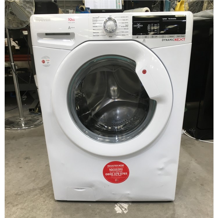 Refurbished Grade A3 - Hoover Dynamic Next DLOA4103 10KG 1400 Spin Washing Machine - White