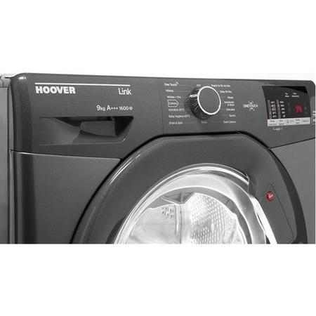 Refurbished Grade A3 - Hoover Link HL 1692DG3G NFC 9 kg 1600rpm Washing Machine - Graphite