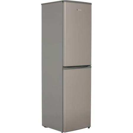 Refurbished Grade A3 - Hoover HFF195XK Fridge Freezer - Stainless Steel