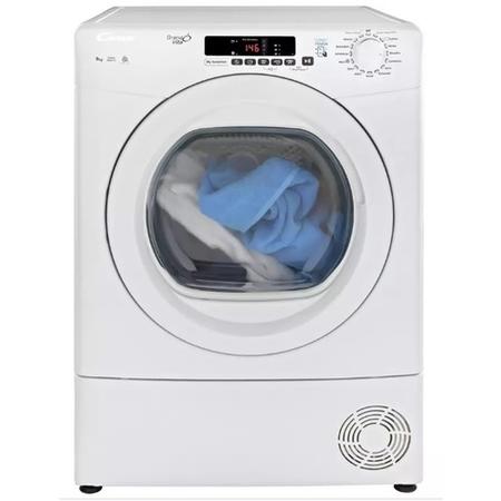 Refurbished Grade A3 - Candy GVS C9DG-80 9KG Sensor Dry Condenser Tumble Dryer - White