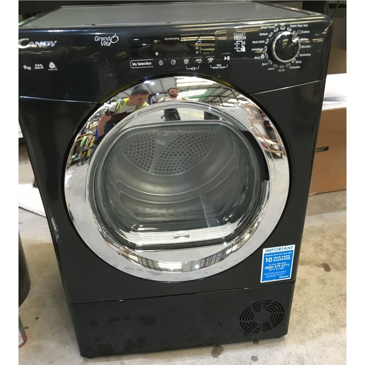 Refurbished Candy Grand'O Vita Freestanding Condenser 9KG Tumble Dryer