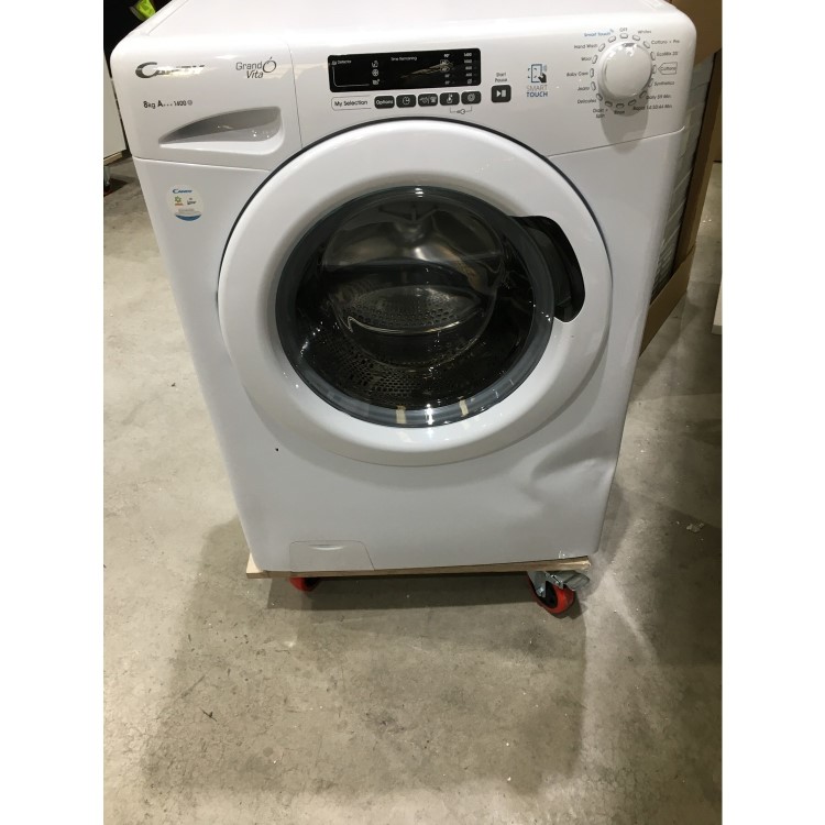 Refurbished Candy Grand'O Vita GVS 148D3/1-80 Freestanding 8KG 1400 Spin Washing Machine