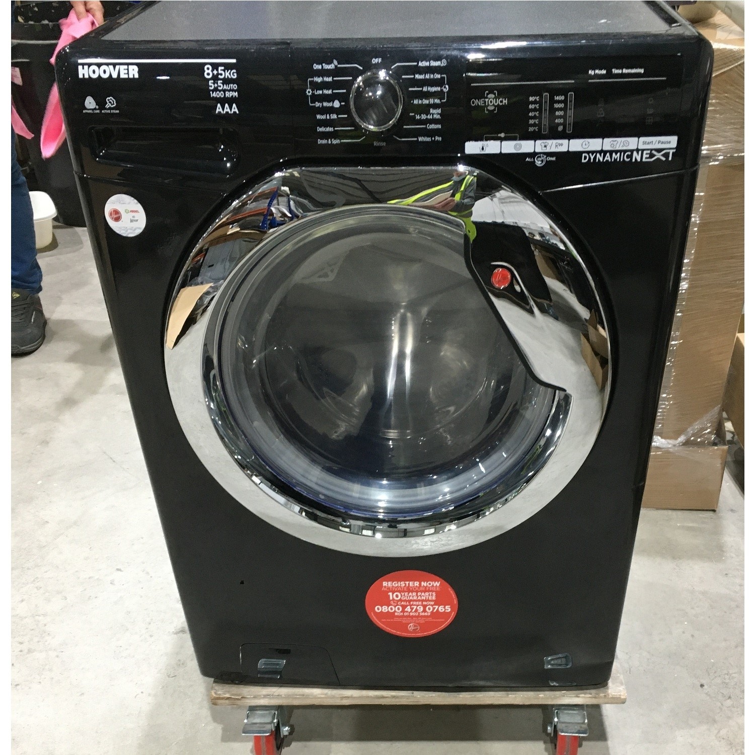 Refurbished Hoover Dynamic Next WDXOA485ACB Freestanding 8/5Kg 1400