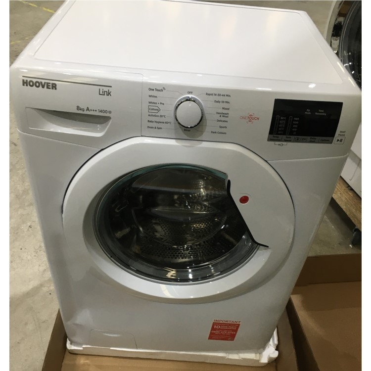 Refurbished Hoover DHL 1482D3 Freestanding 8KG 1400 Spin Washing Machine