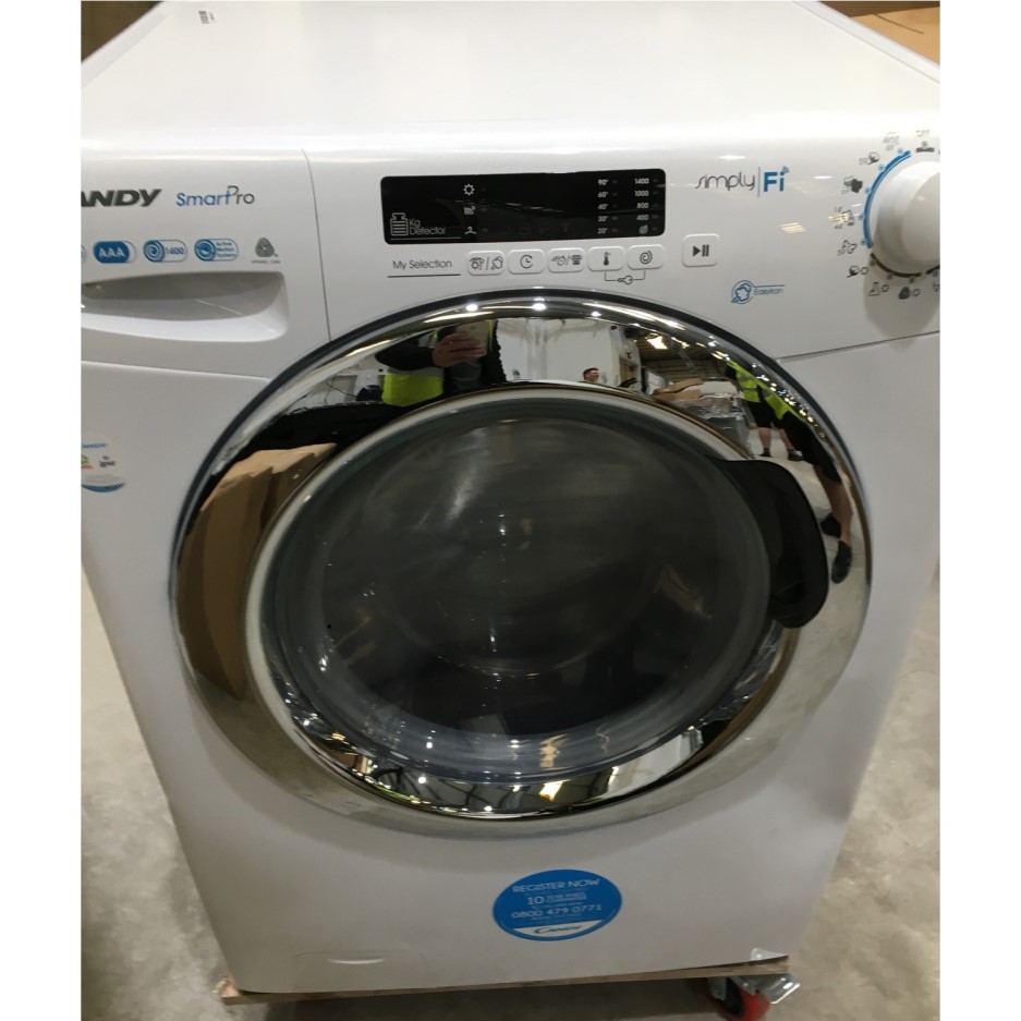 Refurbished Candy Smart Pro CSOW41065D Freestanding 10KG / 6KG Washer