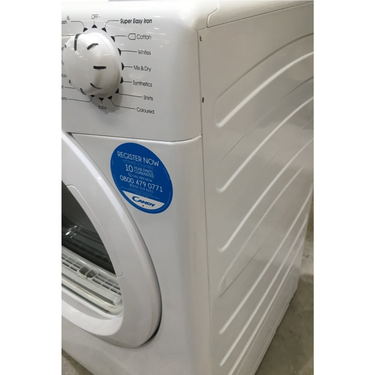 Refurbished Candy CSV C8LG80 Smart Freestanding Condenser 8KG Tumble Dryer White