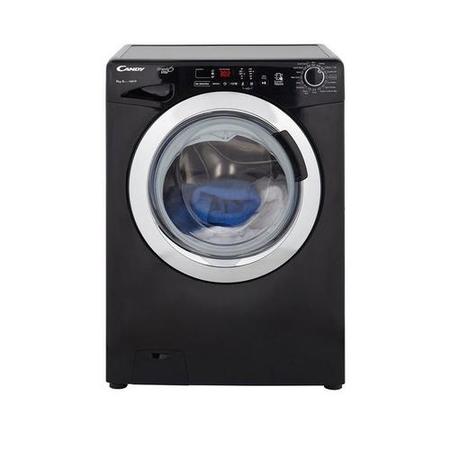 Refurbished Candy Grand'O Vita GVS149DC3B Smart Freestanding 9KG 1400 Spin Washing Machine Black