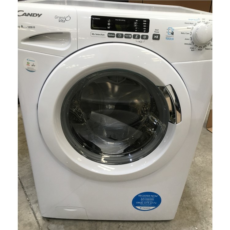 Refurbished Candy Grand'O Vita Freestanding 8KG 1200 Spin Washing Machine 