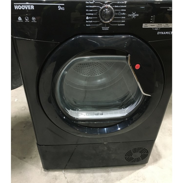 Refurbished Hoover Dynamic Next DX C9DGB Freestanding Condenser 9KG Tumble Dryer