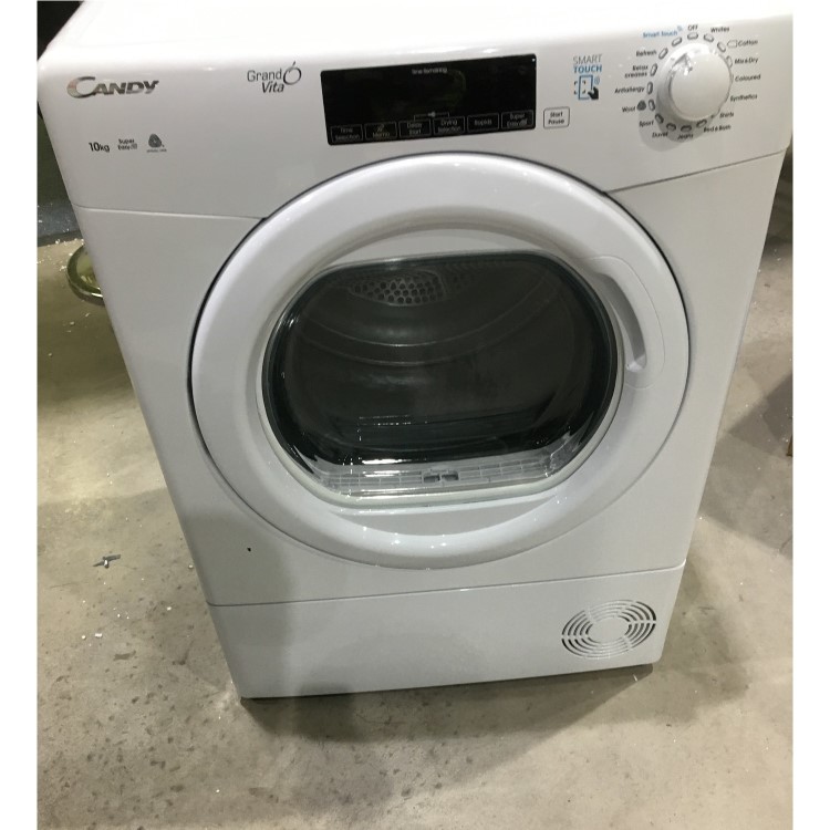 Refurbished  Candy GSV C10TG NFC Freestanding Condenser 10KG Tumble Dryer