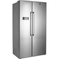 Refurbished Grade A2 - Hoover HSBSF 178XK American Fridge Freezer - Stainless Steel