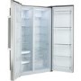 Refurbished Grade A2 - Hoover HSBSF 178XK American Fridge Freezer - Stainless Steel