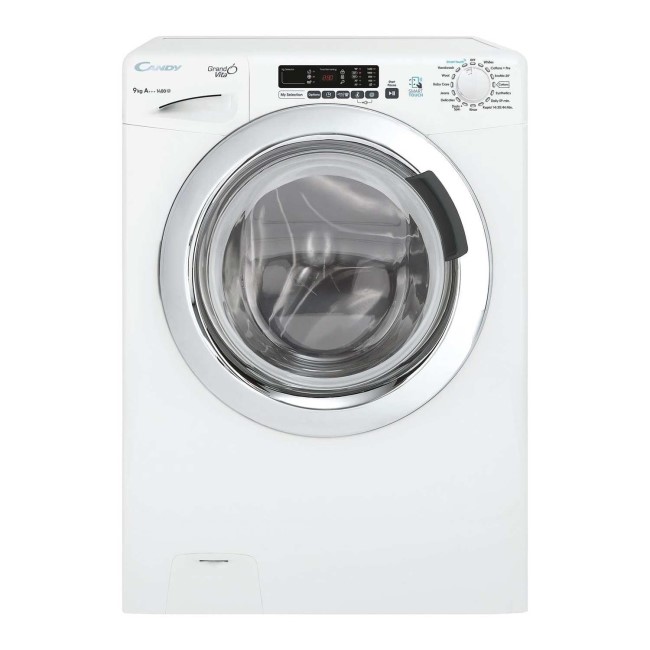 Refurbished Candy GVS149DC3 Smart Freestanding 9KG 1400 Spin Washing Machine White