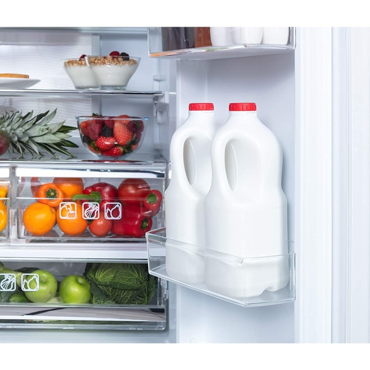 Refurbished Hoover HFDN180UK Freestanding 422 Litre Fridge Freezer